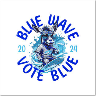 Blue Wave 2024 Posters and Art